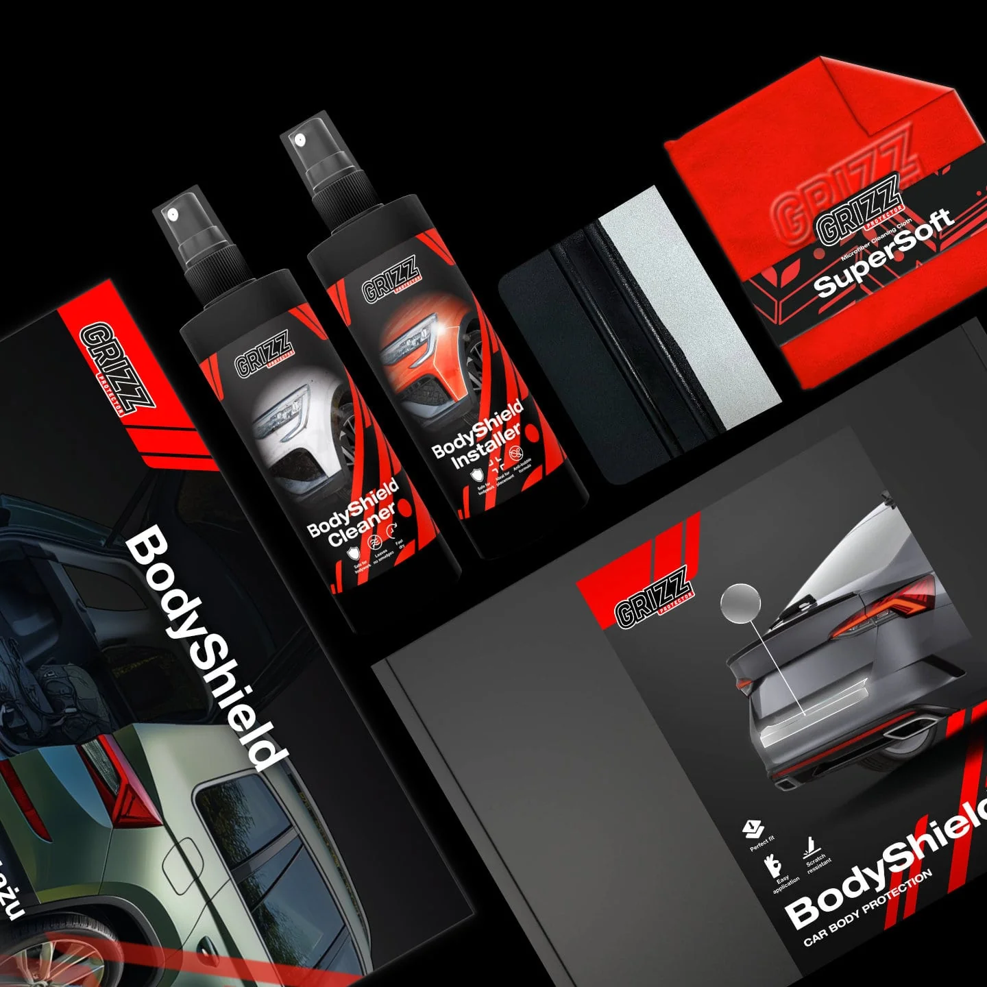 4in1 Schutzfolie Grizz Protector für Schweller - Forthing T5 Evo (2024-2025) - Image 6