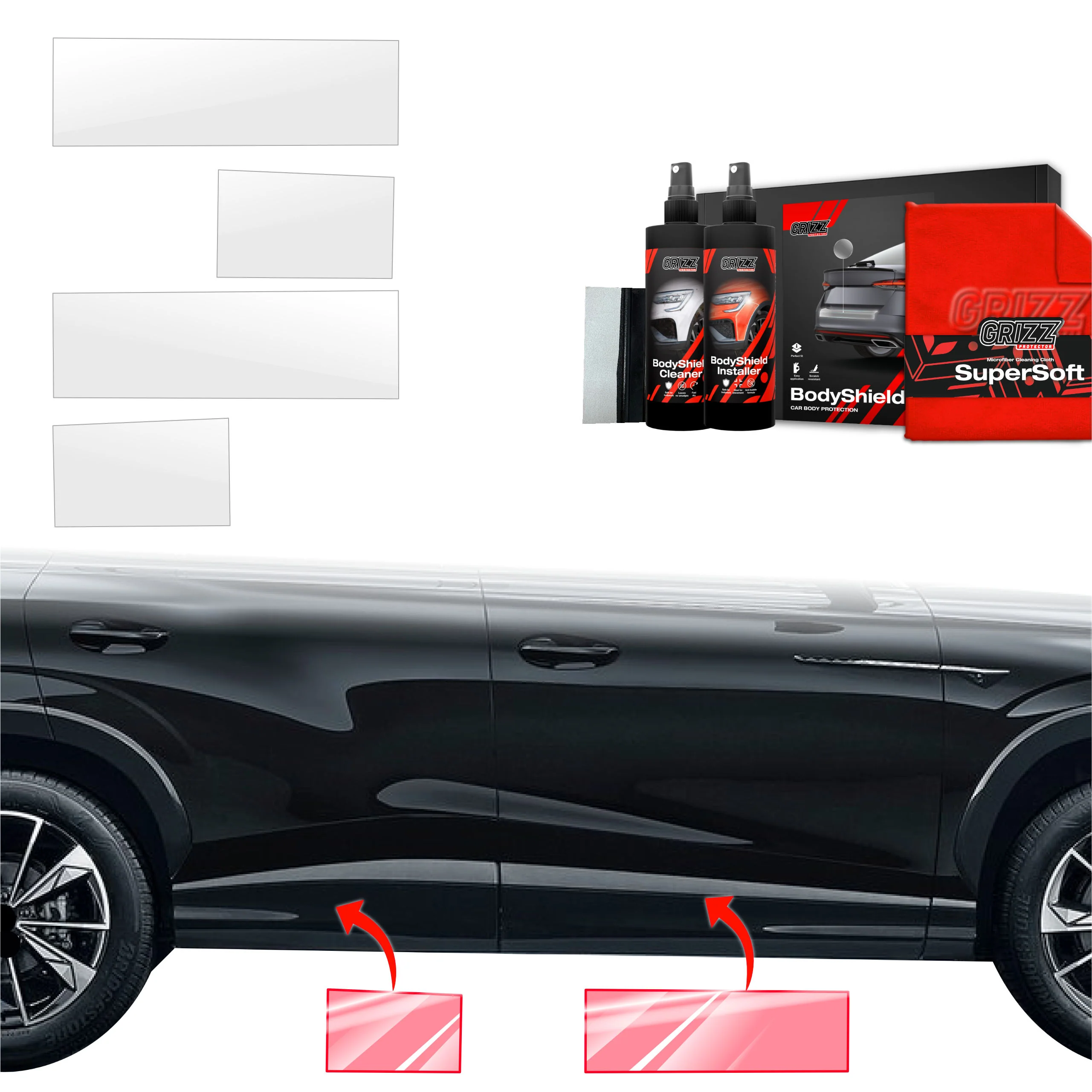 4in1 Schutzfolie Grizz Protector für Schweller - MG HS (2024-2025)