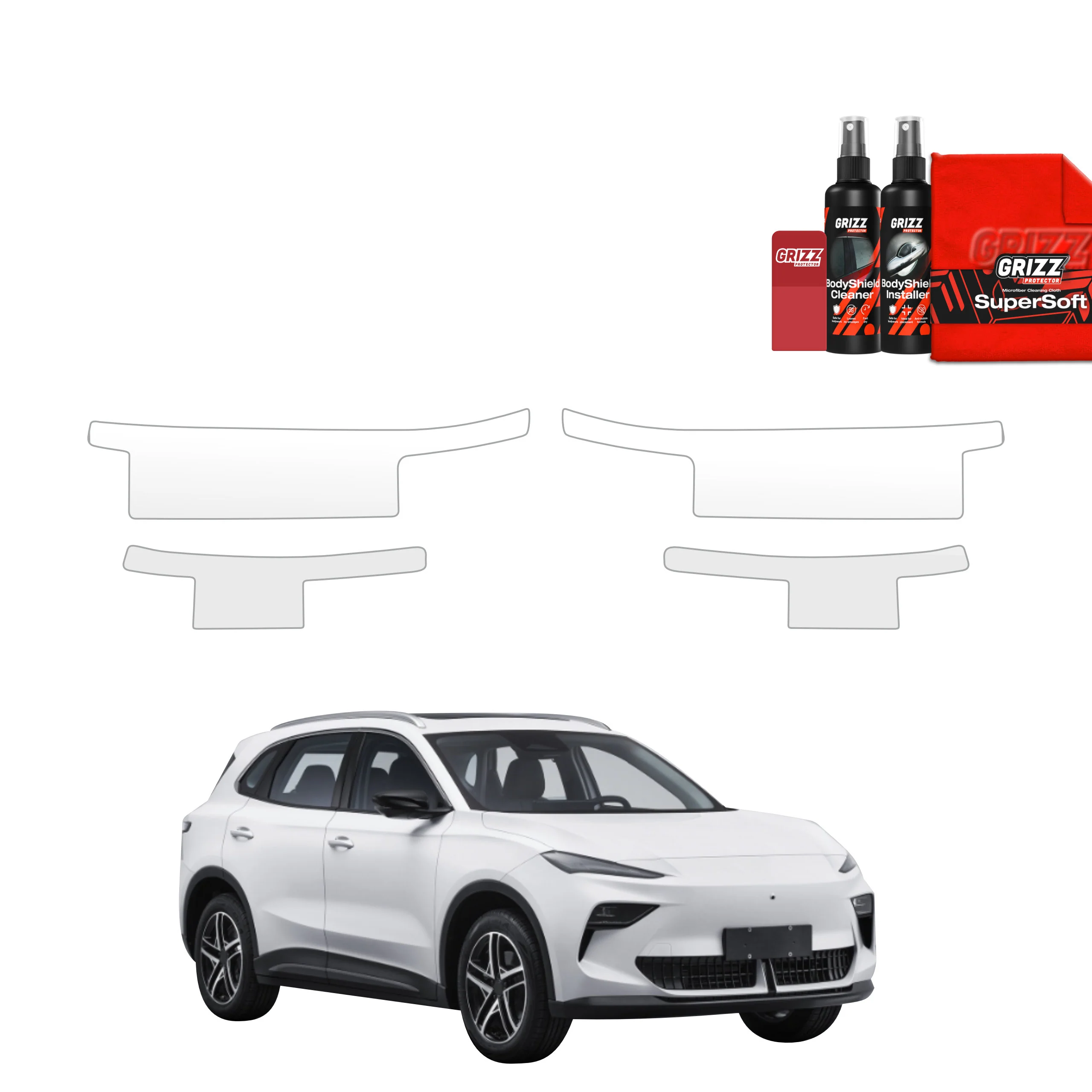 4in1 Schutzfolie Grizz Protector für Schweller - MG S5 EV (2025-2026)