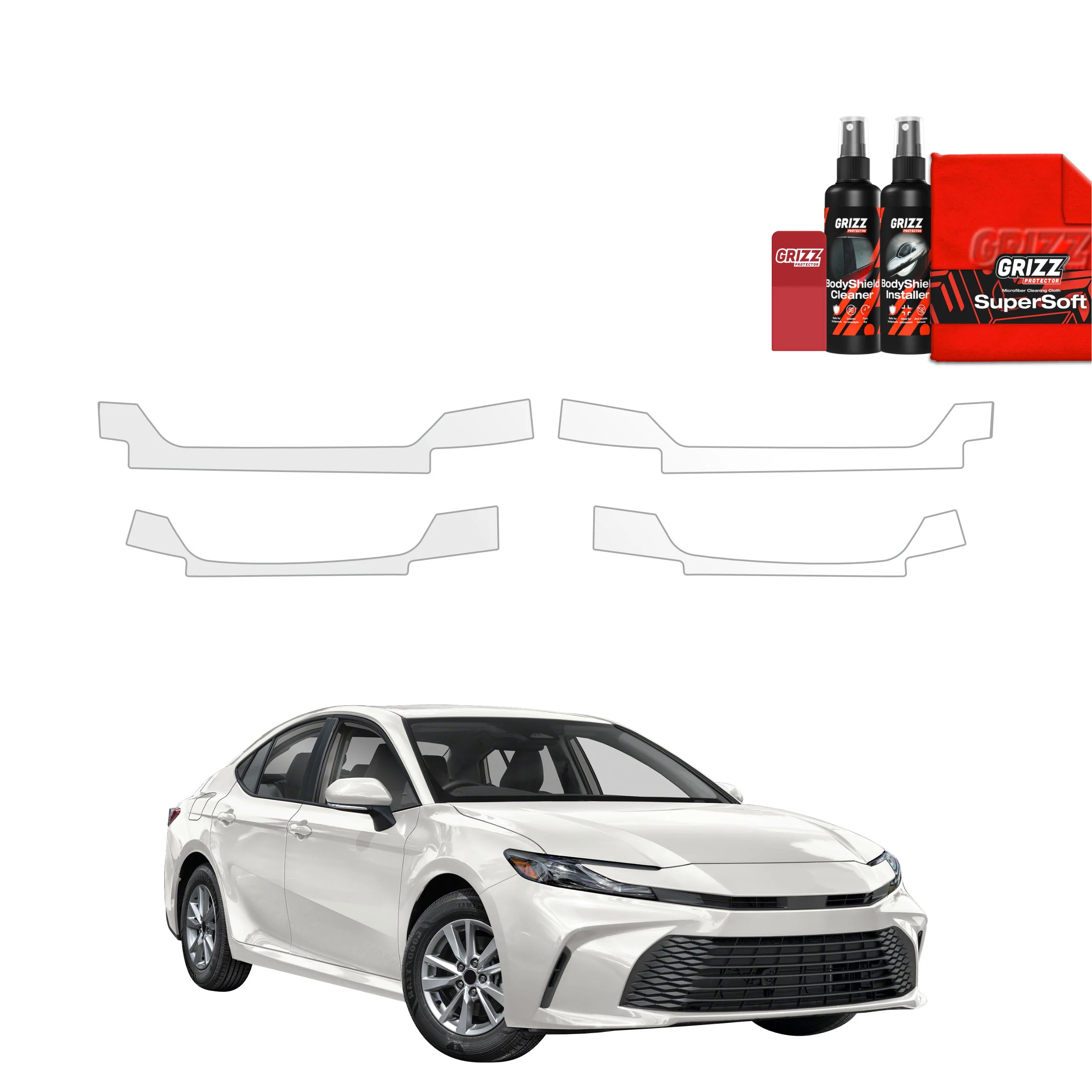 4in1 Schutzfolie Grizz Protector für Schweller - Toyota Camry (2025-2026)