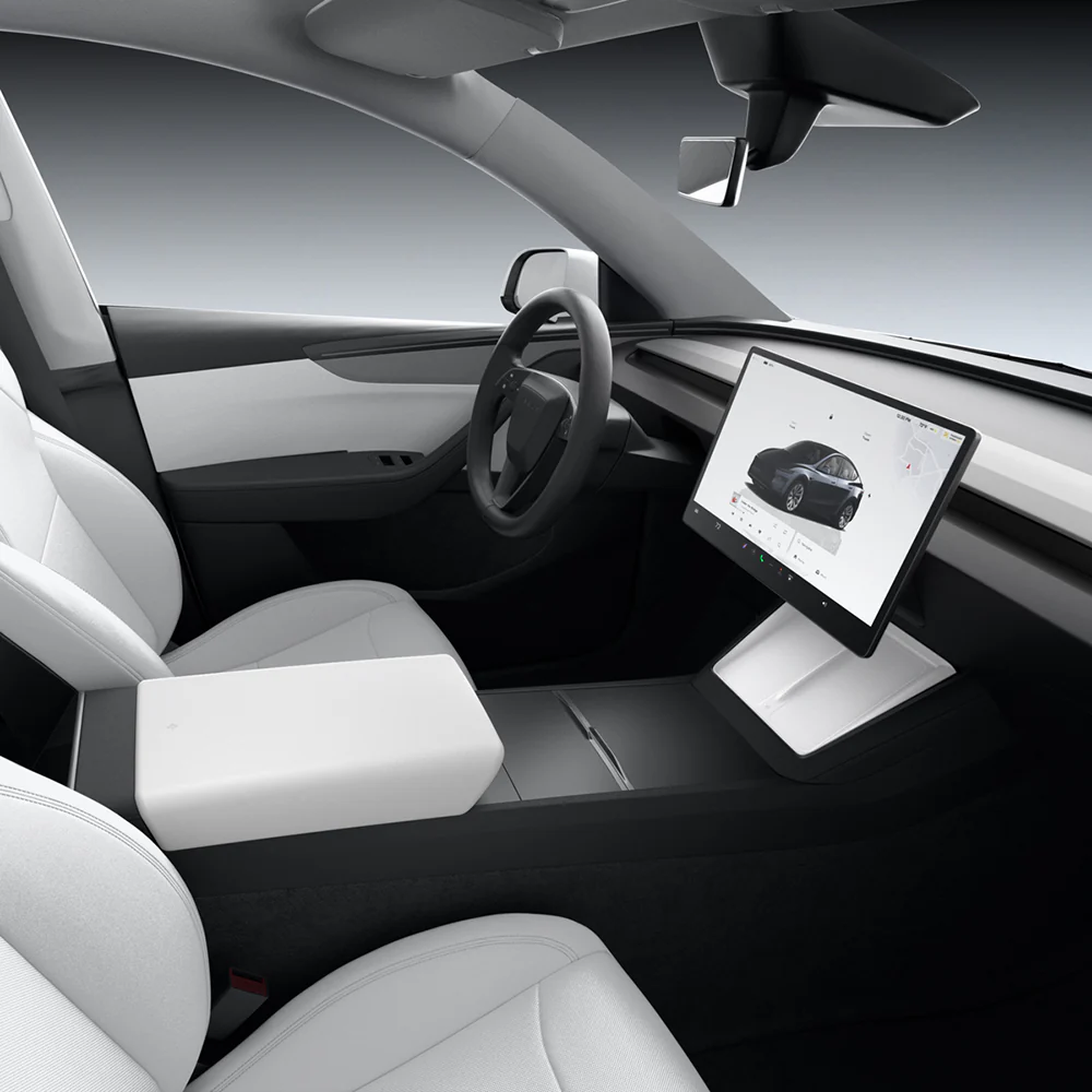 Abdeckung, Ladegerätematte für Tesla Model Y Juniper, Spigen Wireless Charging Pad Cover, Weiß - Image 8