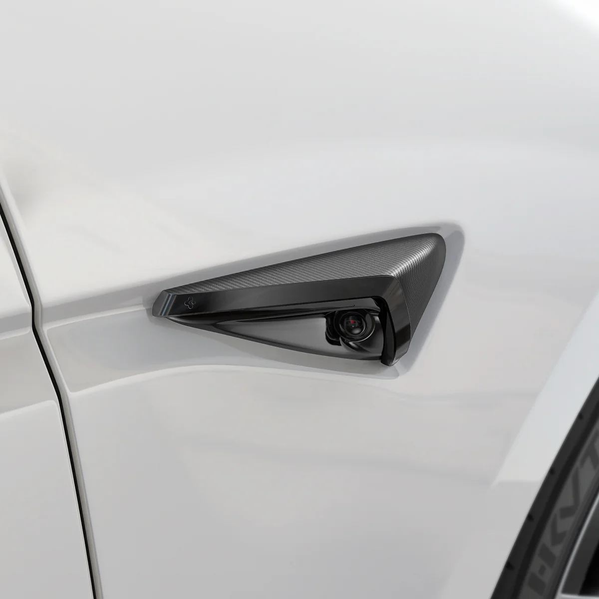 Abdeckungen für Seitenkameras für Tesla Model 3 Highland 2024-25, Spigen Side Camera Protection Cover, Carbon - Image 11