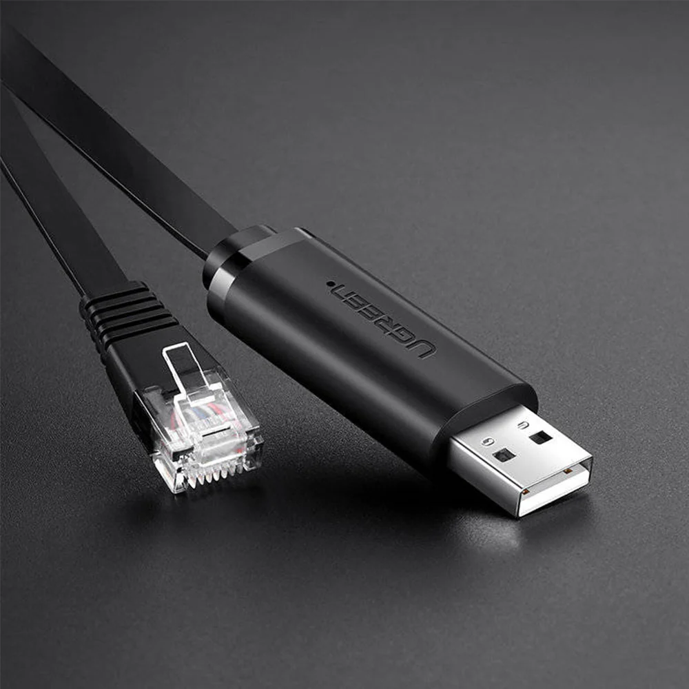 Adapter USB-A 2.0 zu 1Gb Ethernet RJ45, Ugreen CM204, Schwarz - Image 6