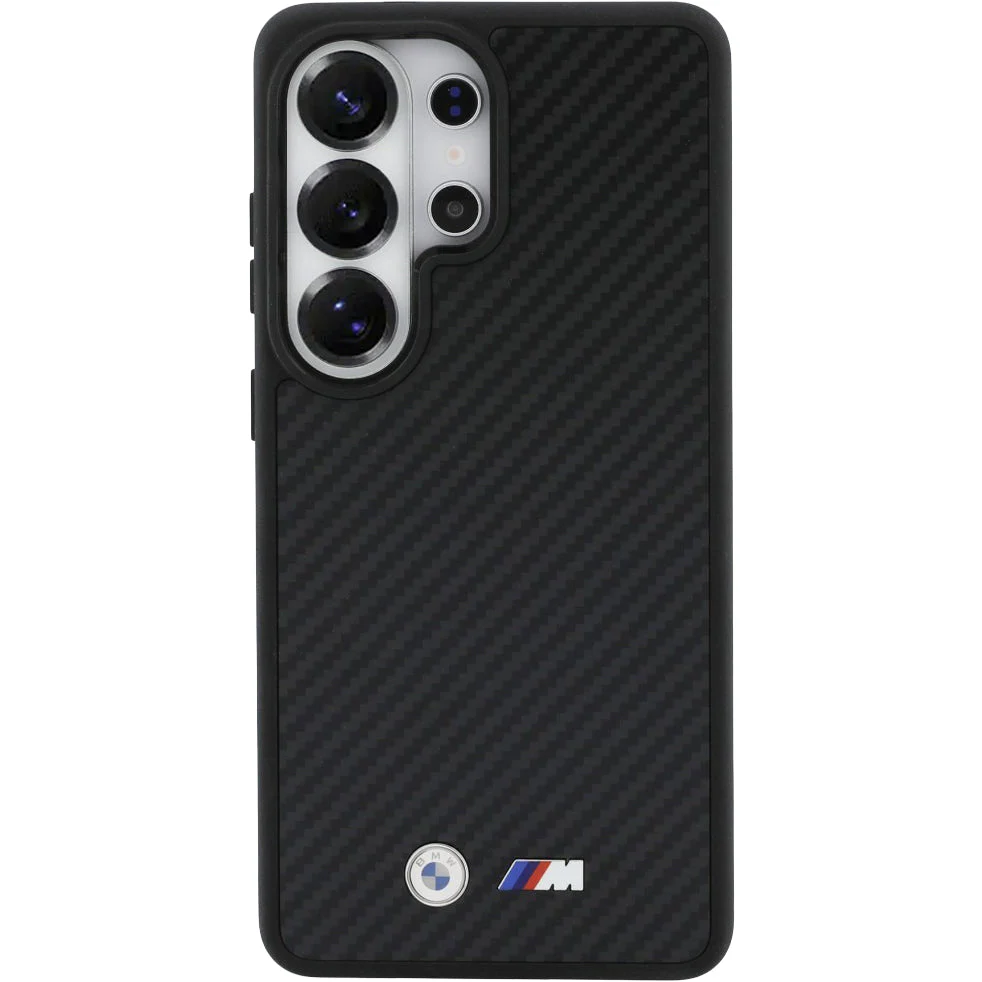 Aramid Handyhülle für Galaxy S26 Ultra, BMW M Kevlar Logo, Schwarz mit Kevlar - Image 2