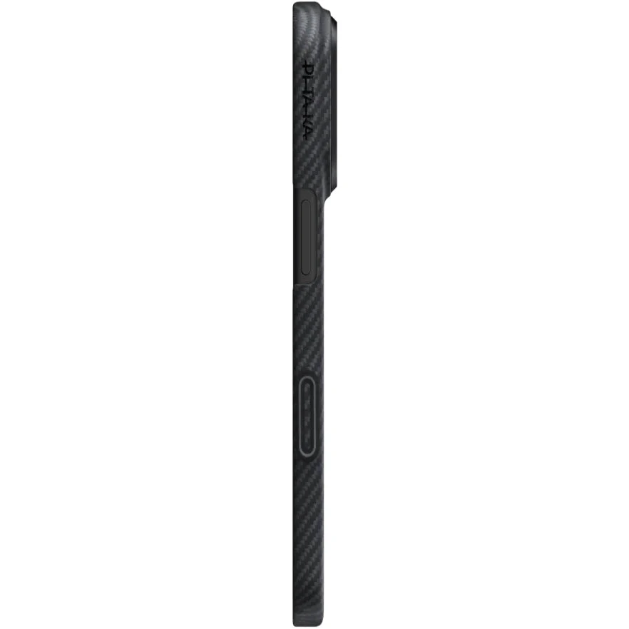 Aramid Handyhülle für iPhone 17 Pro Max, PITAKA Ultra-Slim Case PitaTap mit MagSafe, Schwarz - Image 9