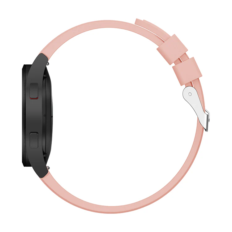 Armband Bizon Strap Watch Silicone Pro für Galaxy Watch 20 mm, Hellrosa - Image 4