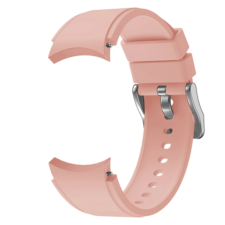 Armband Bizon Strap Watch Silicone Pro für Galaxy Watch 20 mm, Hellrosa - Image 5