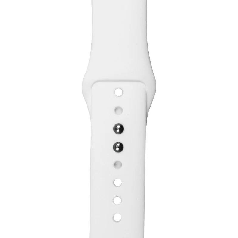 Armband Crong Sport Liquid Band für Apple Watch 49/46/45/44 mm, Weiß - Image 6