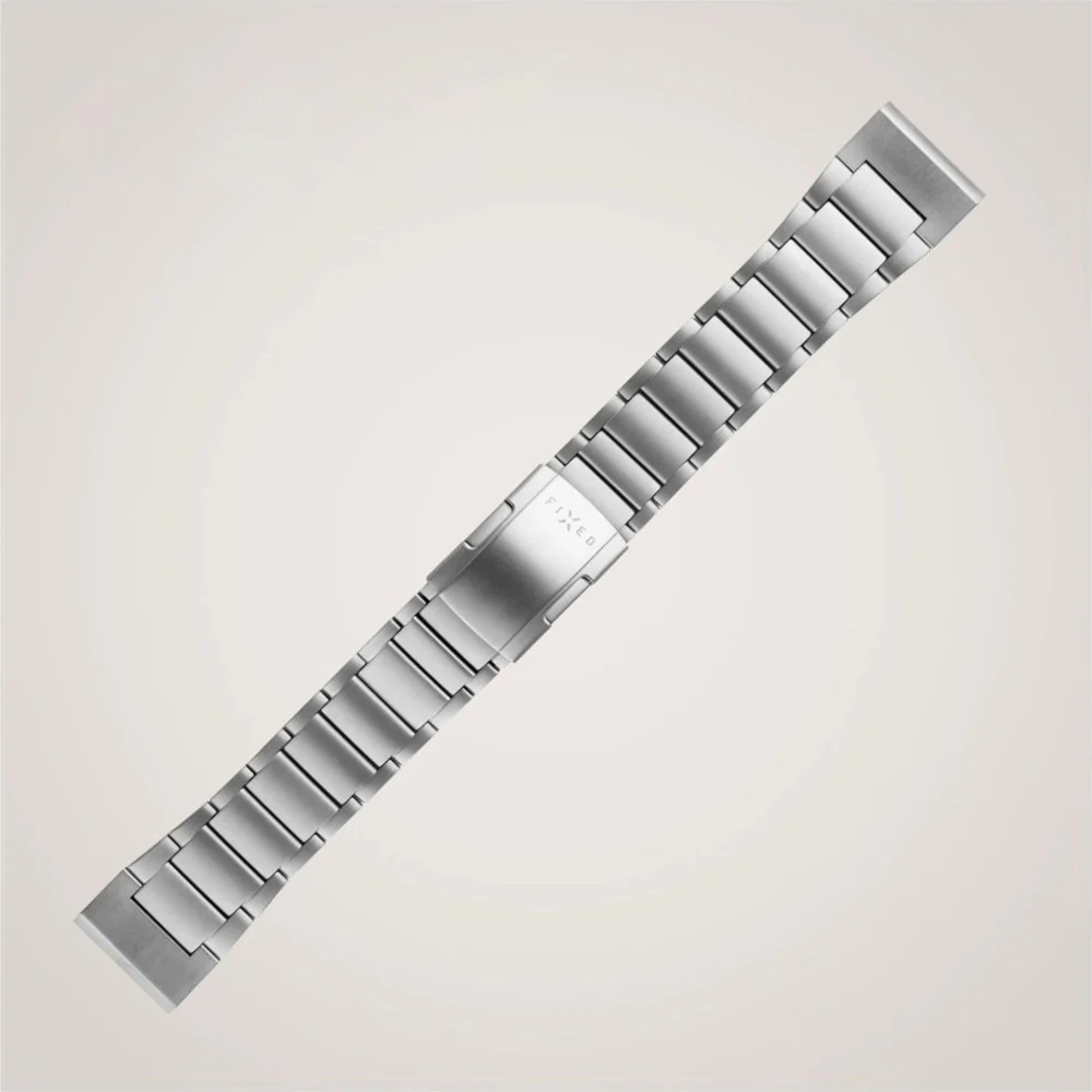 Armband Fixed Titanium Strap für Garmin Fenix 8 Pro (51 mm) / 8 / 7X Pro / 7X / 6X Pro, QuickFit 26 mm, Grau - Image 5