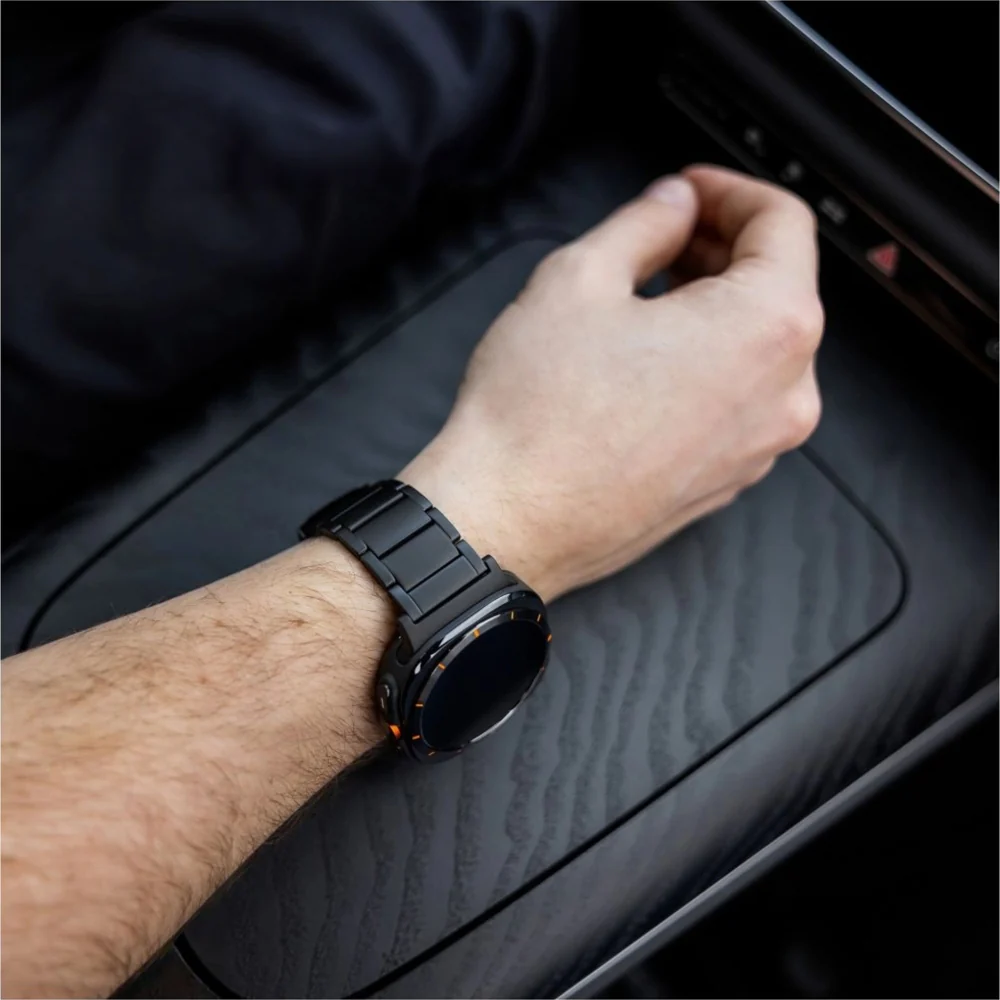 Armband Fixed Titanium Strap für Garmin Fenix 8 Pro (51 mm) / 8 / 7X Pro / 7X / 6X Pro, QuickFit 26 mm, Schwarz - Image 5