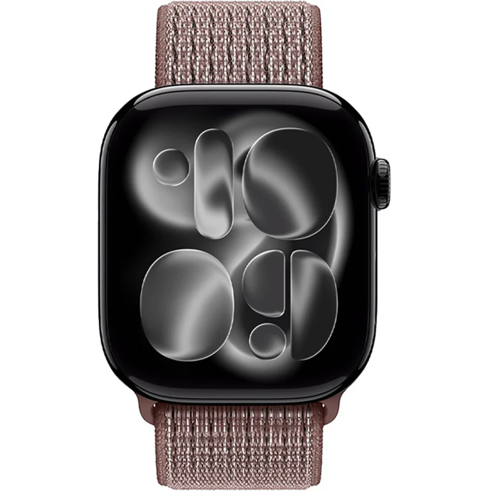 Armband für Apple Watch 42/41/40/38 mm, Crong Nylon, Braun - Image 4