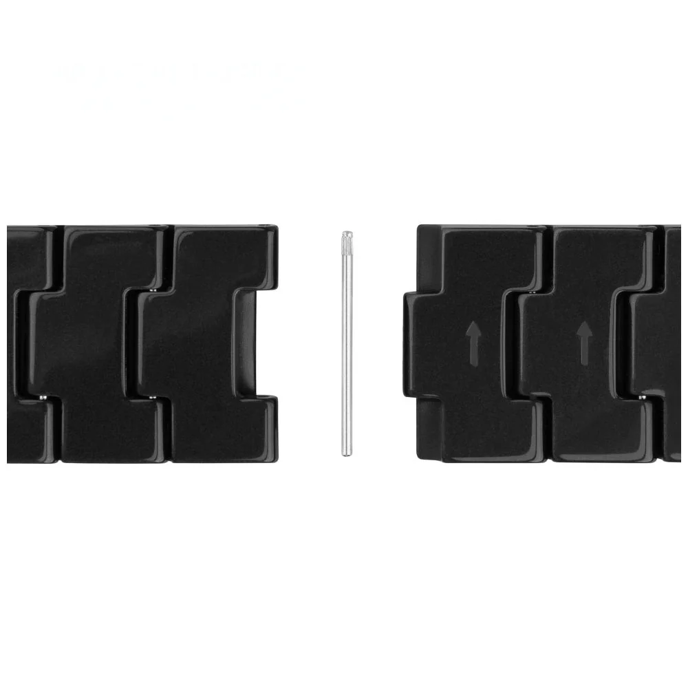 Armband für Apple Watch 42/41/40/38 mm, Fixed Resin, Schwarz Karbon - Image 3