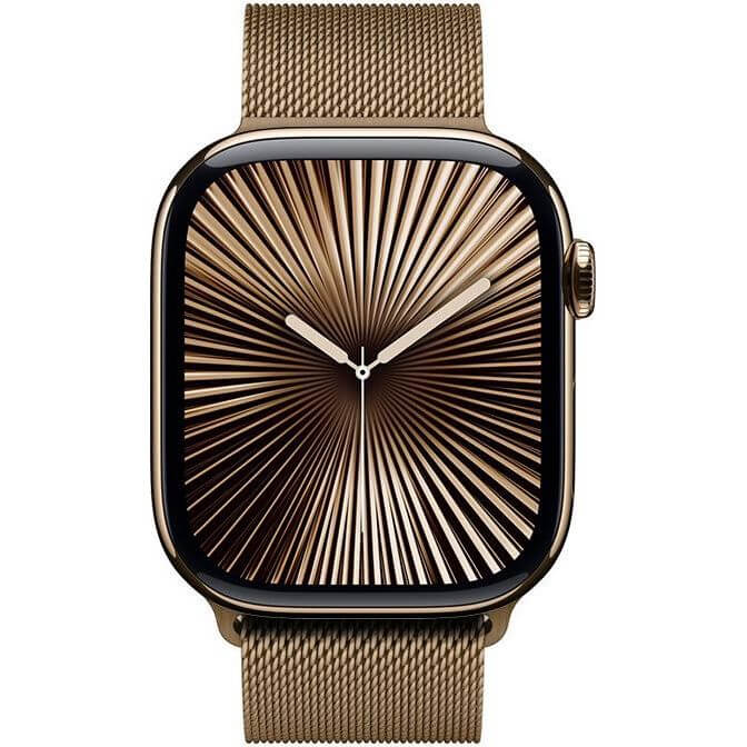 Armband für Apple Watch 49/46/45/44/42 mm, Crong Milano Steel Band, Rosegold - Image 2