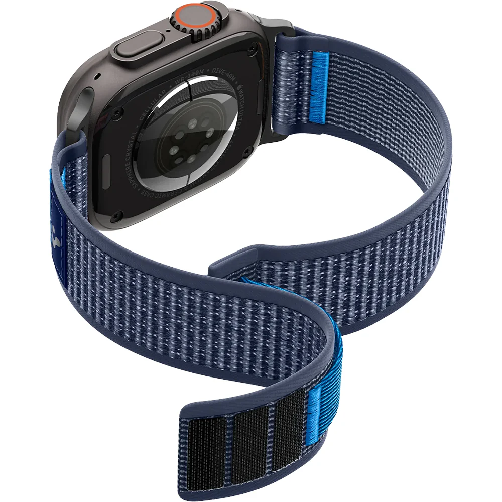 Armband für Apple Watch 49/46/45/44 mm, Spigen Athlex Air 2, Dunkelblau - Image 13