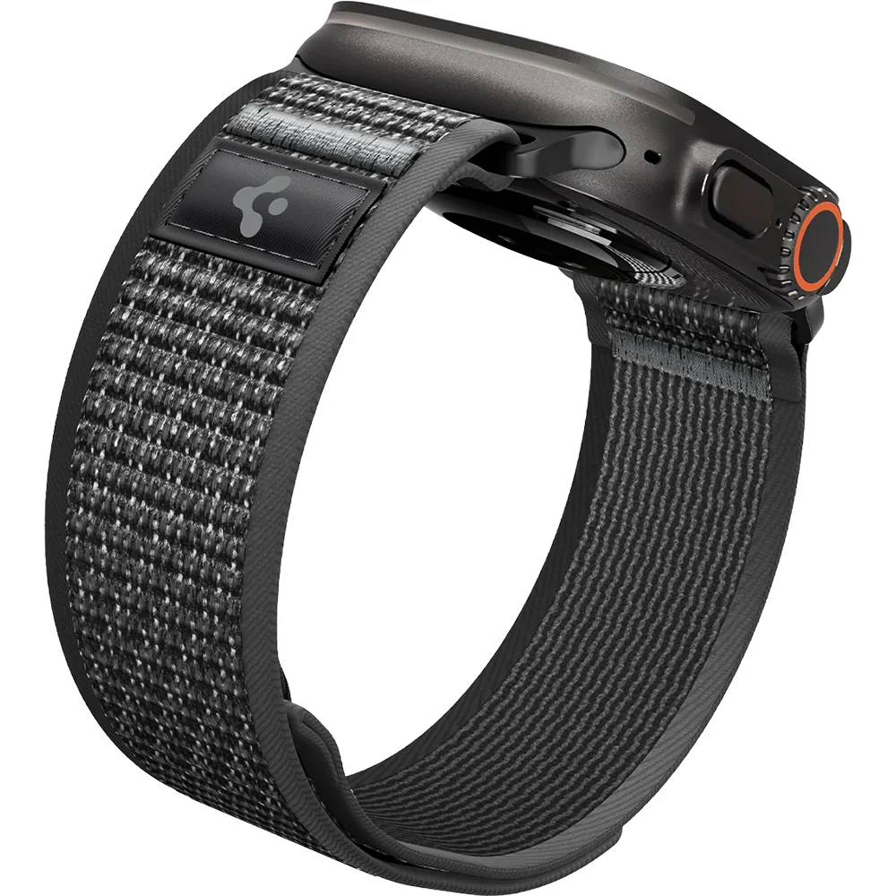Armband für Apple Watch 49/46/45/44 mm, Spigen Athlex Air 2, Schwarz-Grau - Image 12