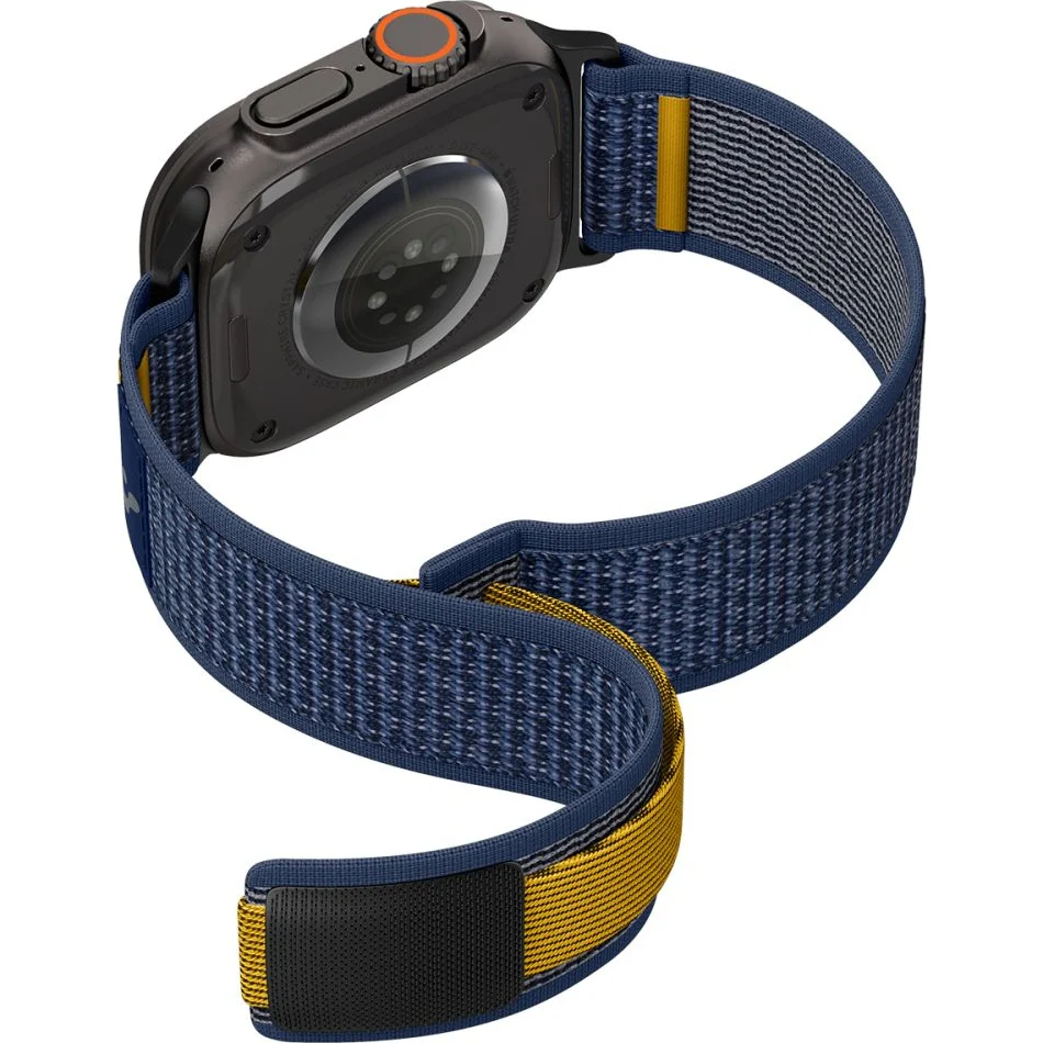Armband für Apple Watch 49/46/45/44 mm, Spigen Athlex Air, Dunkelblau - Image 2
