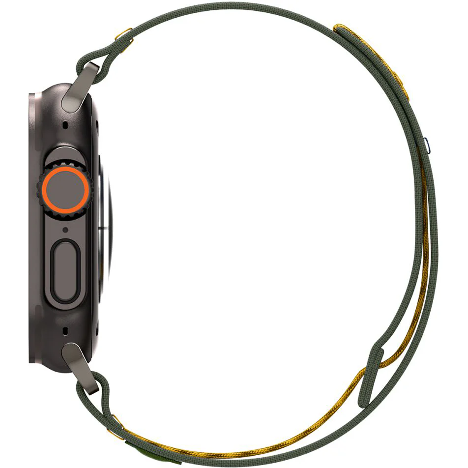 Armband für Apple Watch 49/46/45/44 mm, Spigen Athlex Air, Grün - Image 6