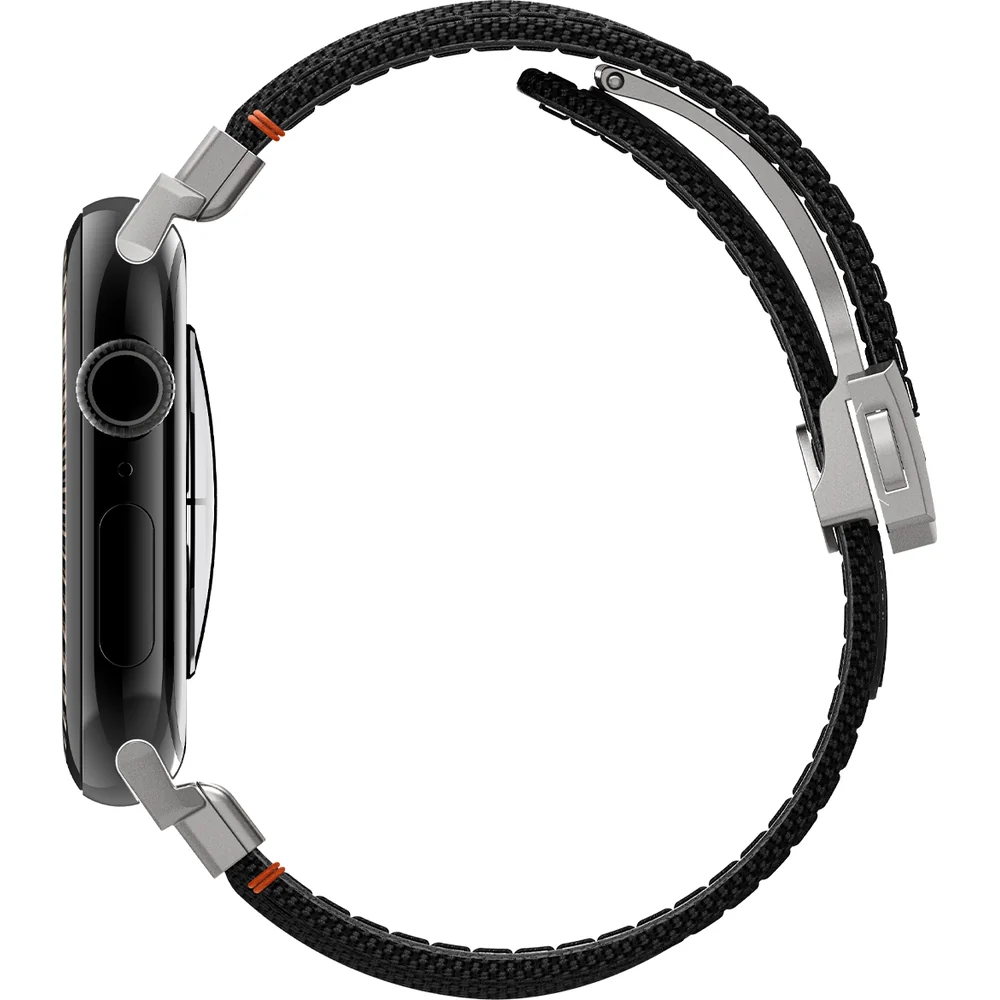 Armband für Apple Watch 49/46/45/44 mm, Spigen Classic Fit Band, Schwarz - Image 15