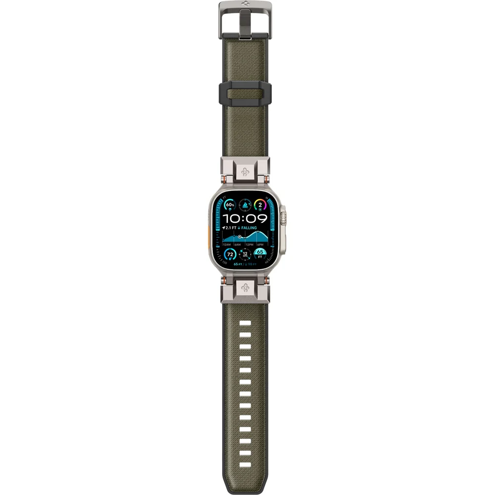 Armband für Apple Watch 49/46/45/44 mm, Spigen DuraPro Armor, Grün - Image 9