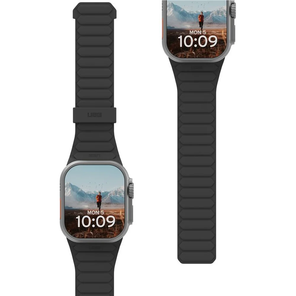 Armband für Apple Watch 49/46/45/44 mm, Urban Armor Gear Pathfinder, Gelb-Schwarz - Image 12