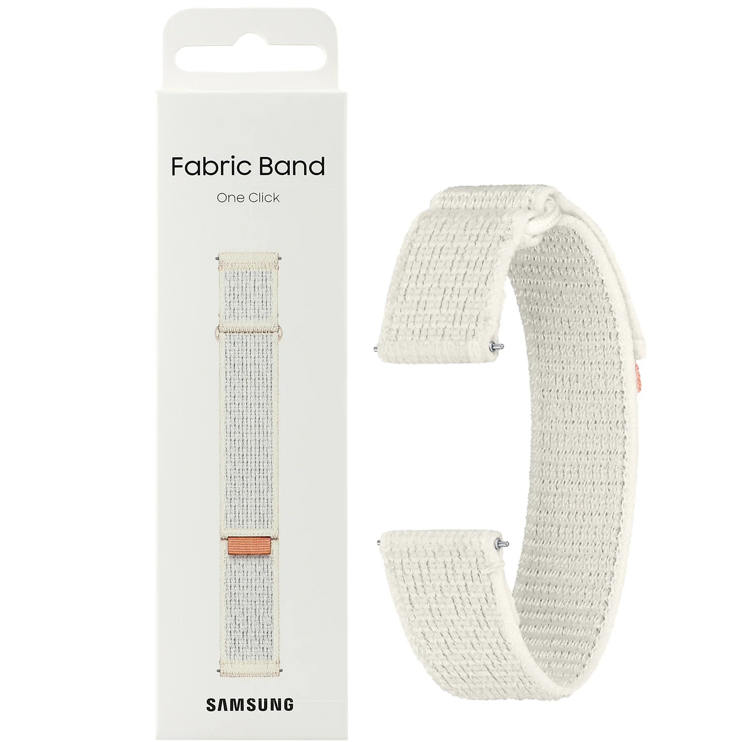 Armband für Galaxy Watch 7 / FE / 6 / 5 Pro / 5 / 4, Samsung Fabric Band, Sand - Image 5