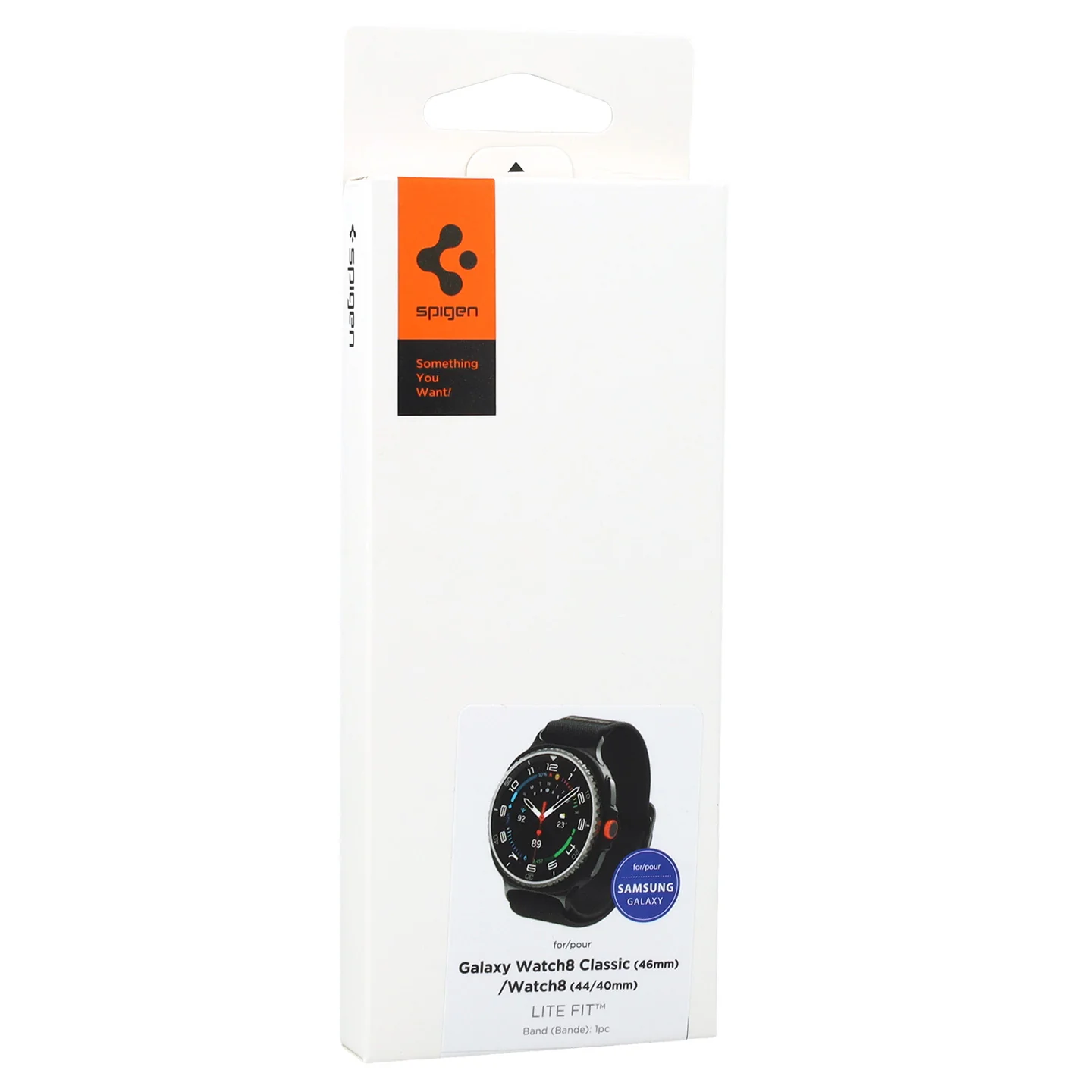 Armband für Galaxy Watch 8 40/44 mm, Classic 46 mm, Spigen Lite Fit, Schwarz - Image 13