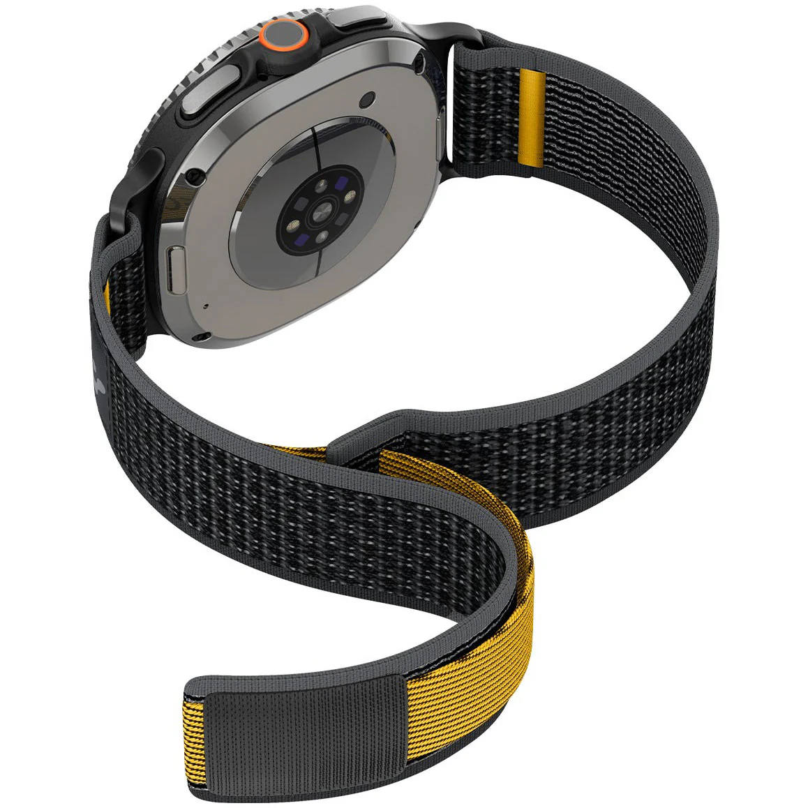 Armband für Galaxy Watch 8 40/44 mm, Classic 46 mm, Spigen Athlex Air, Schwarz - Image 3