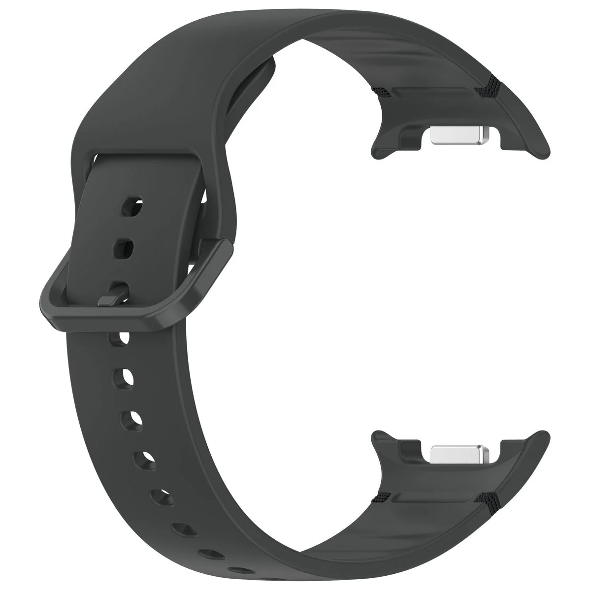 Armband für Galaxy Watch 8 40 mm / 44 mm / 8 Classic 46 mm, Bizon Strap Watch Silicone G, Grau - Image 3