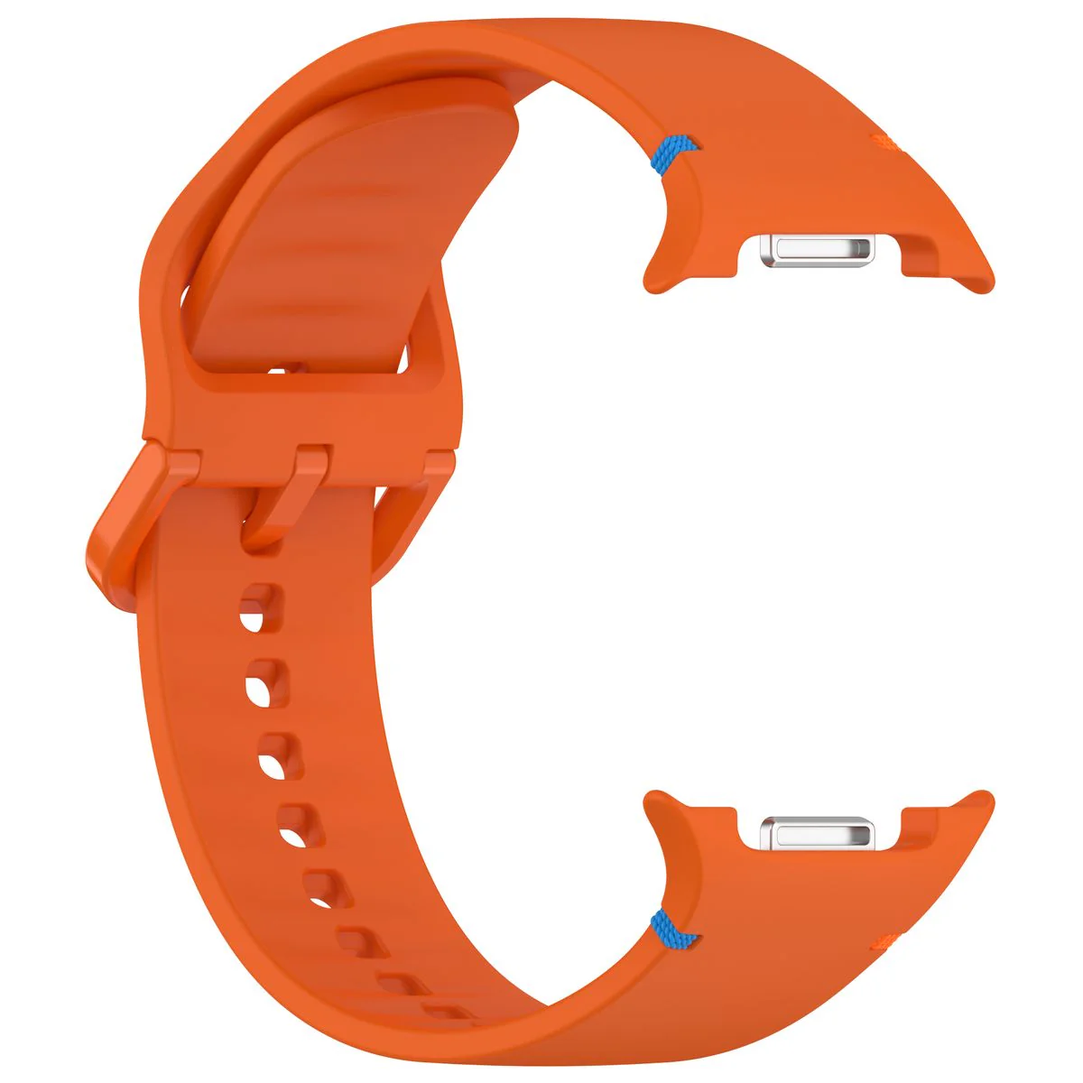Armband für Galaxy Watch 8 / 8 Classic, Bizon Strap Watch Silicone G, Beige - Image 5