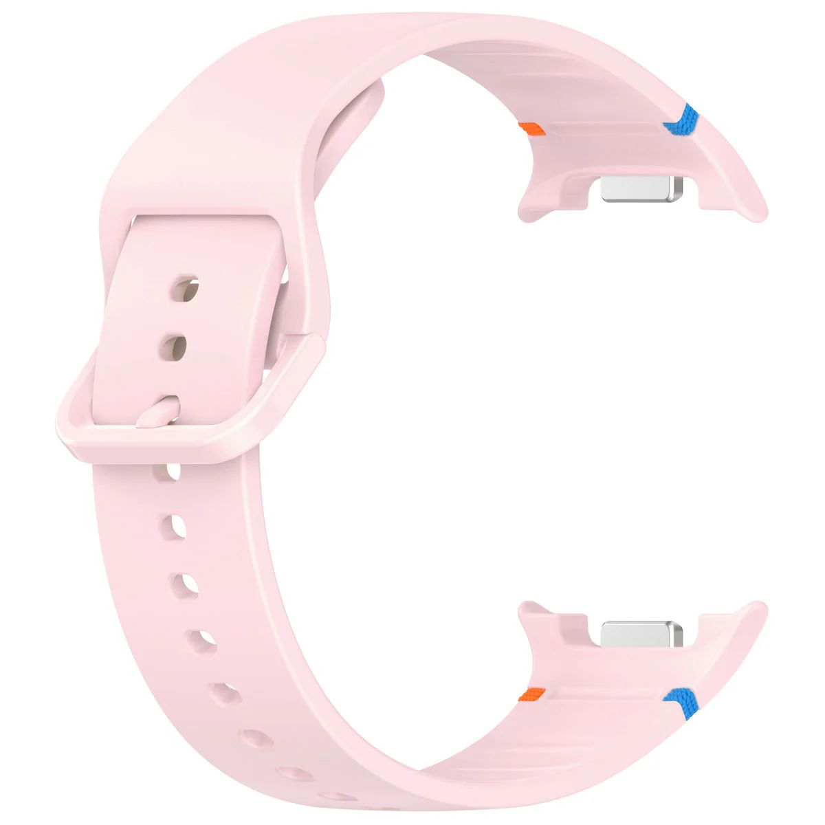 Armband für Galaxy Watch 8 40 mm / 44 mm / 8 Classic 46 mm, Bizon Strap Watch Silicone G, Rosa - Image 3