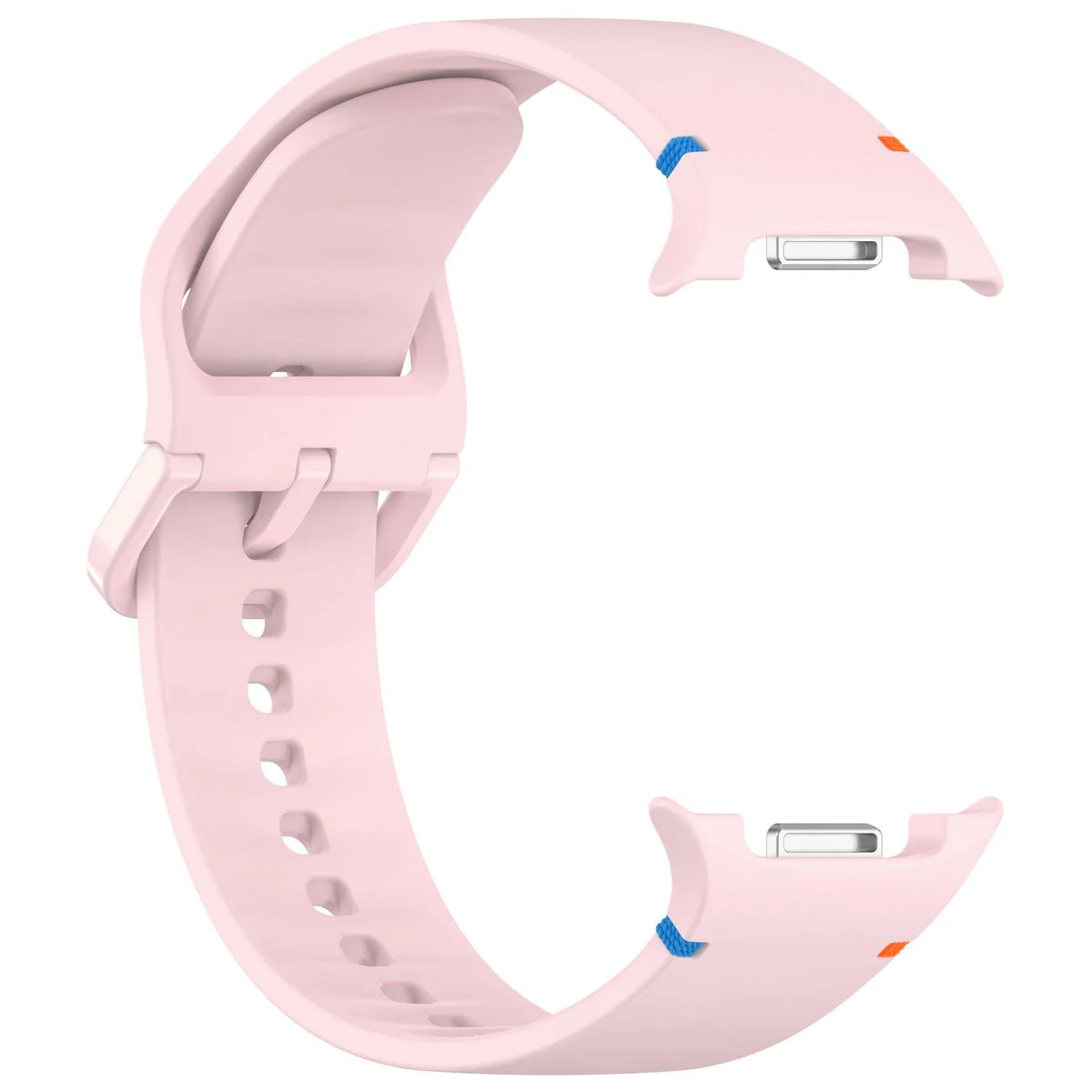 Armband für Galaxy Watch 8 40 mm / 44 mm / 8 Classic 46 mm, Bizon Strap Watch Silicone G, Rosa - Image 5