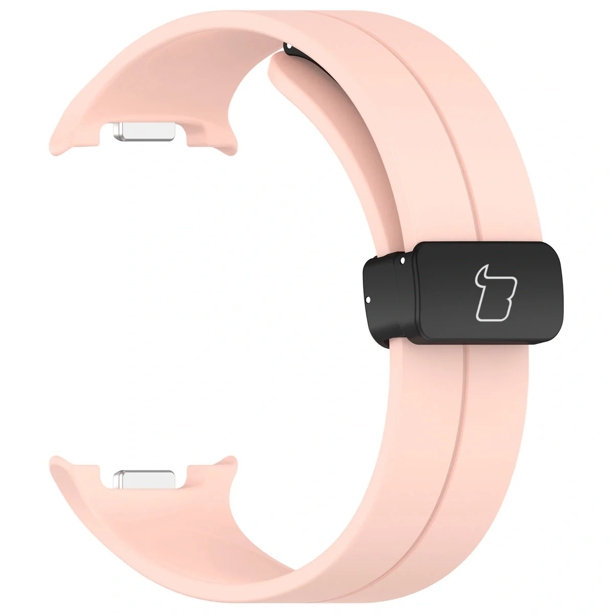 Armband für Galaxy Watch 8 40 mm / 44 mm / 8 Classic 46 mm, Bizon Strap Watch Silicone L, Rosa - Image 4