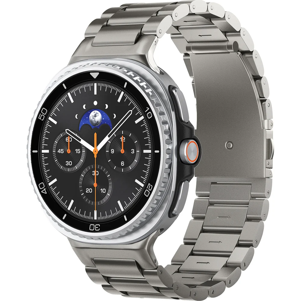 Armband für Galaxy Watch 8 / 8 Classic, Spigen Modern Fit Titanium, Titan