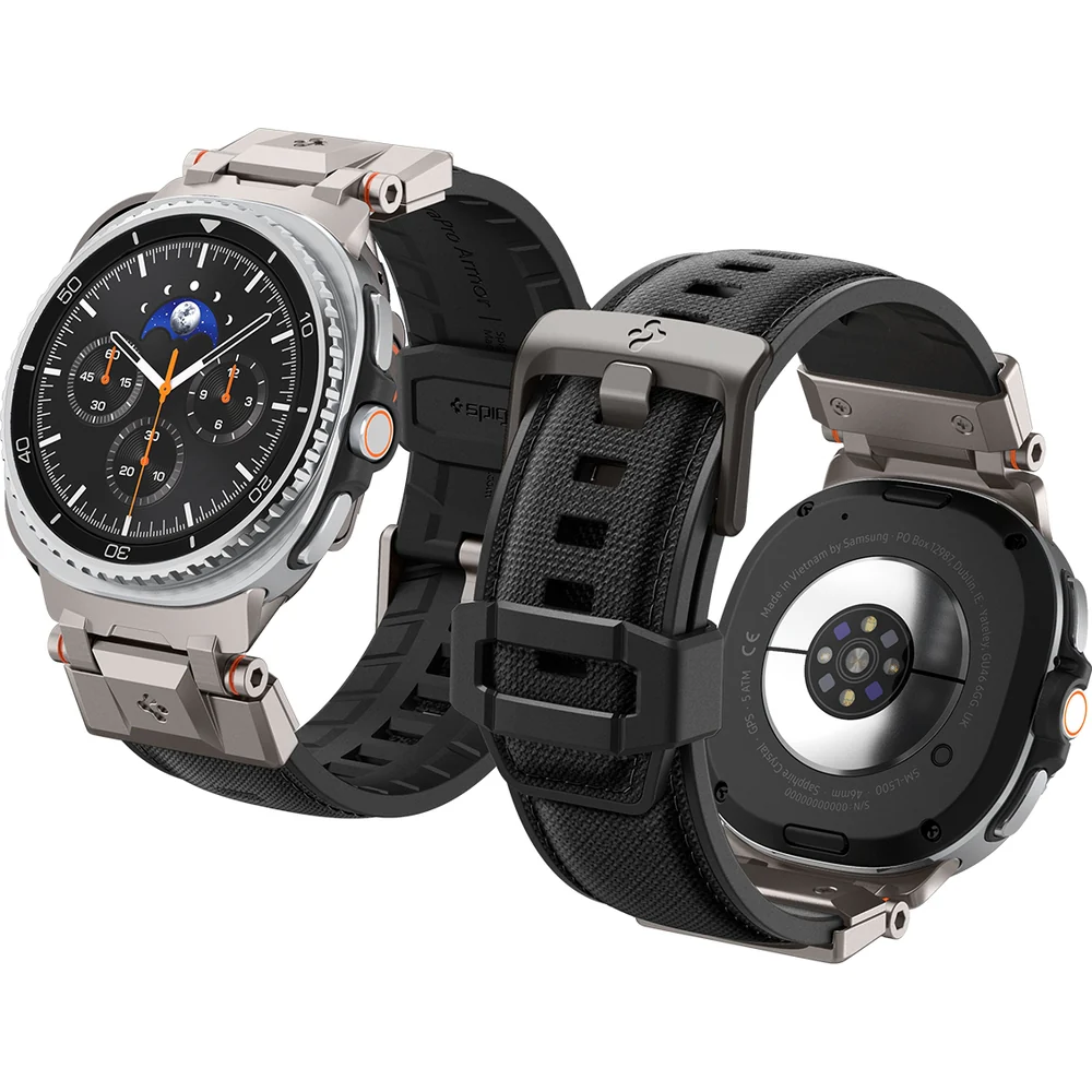 Armband für Galaxy Watch 8 / Classic, Spigen DuraPro Armor, Schwarz - Image 10