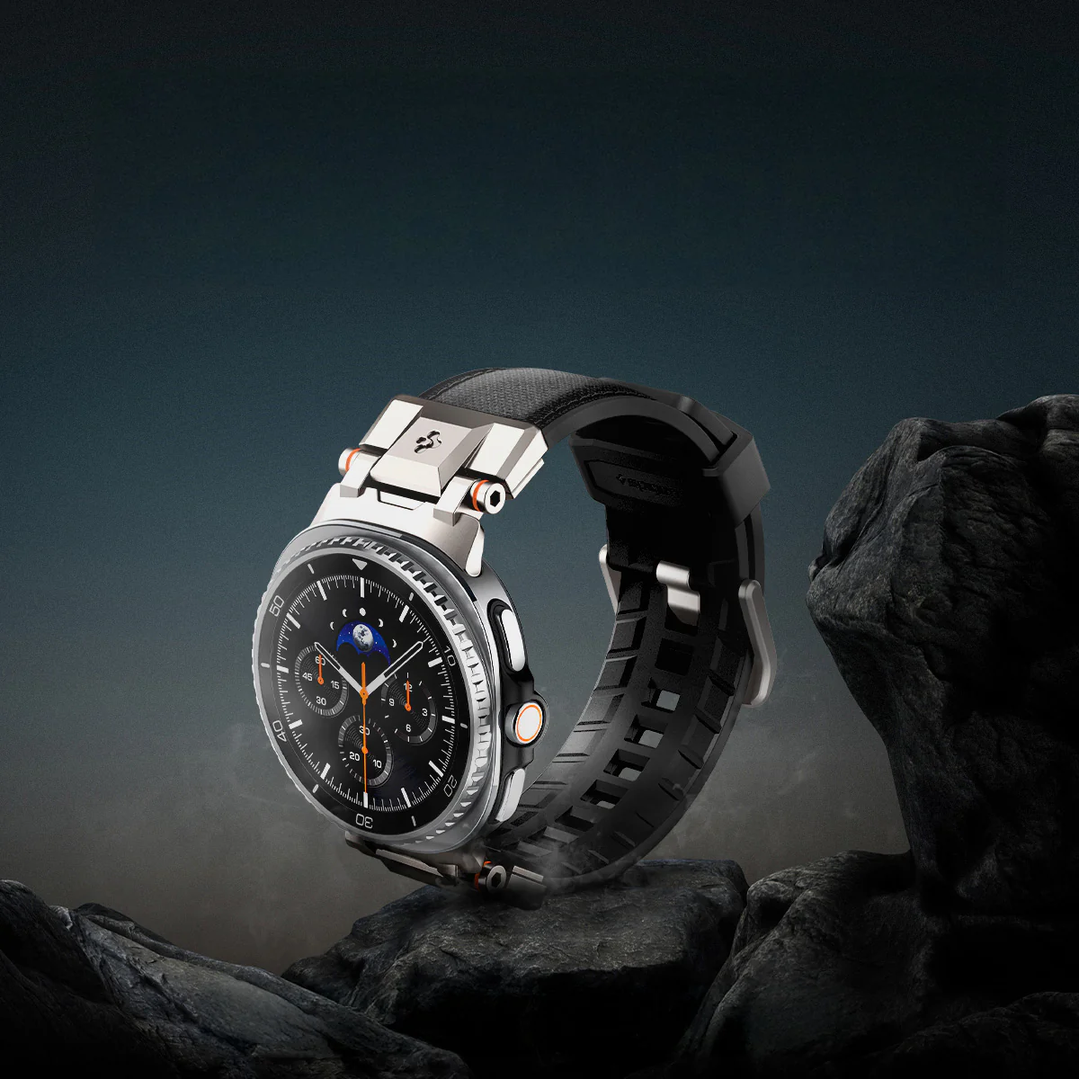 Armband für Galaxy Watch 8 / Classic, Spigen DuraPro Armor, Schwarz - Image 27