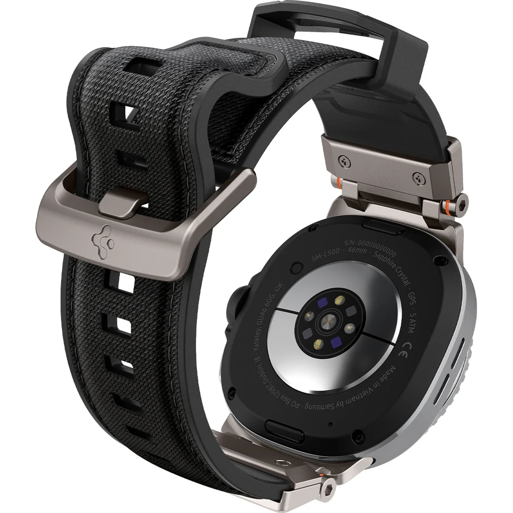 Armband für Galaxy Watch 8 / Classic, Spigen DuraPro Armor, Schwarz - Image 4