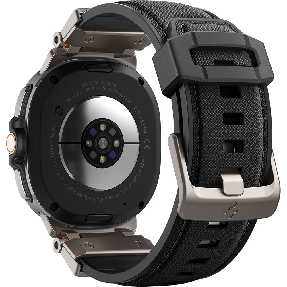 Armband für Galaxy Watch 8 / Classic, Spigen DuraPro Armor, Schwarz - Image 7