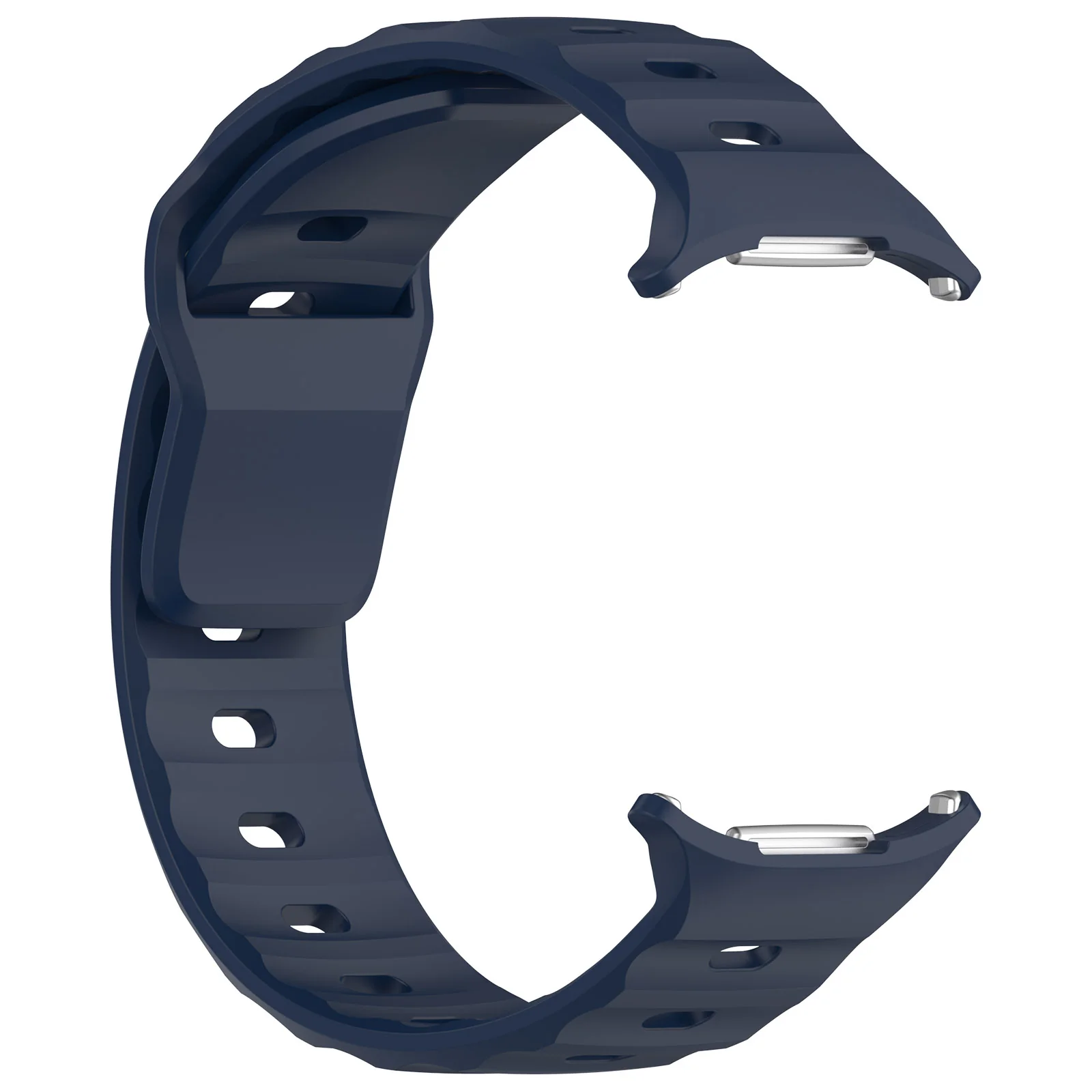 Armband für Galaxy Watch Ultra 2 / 1, Bizon Strap Watch Silicone G, Dunkelblau - Image 5