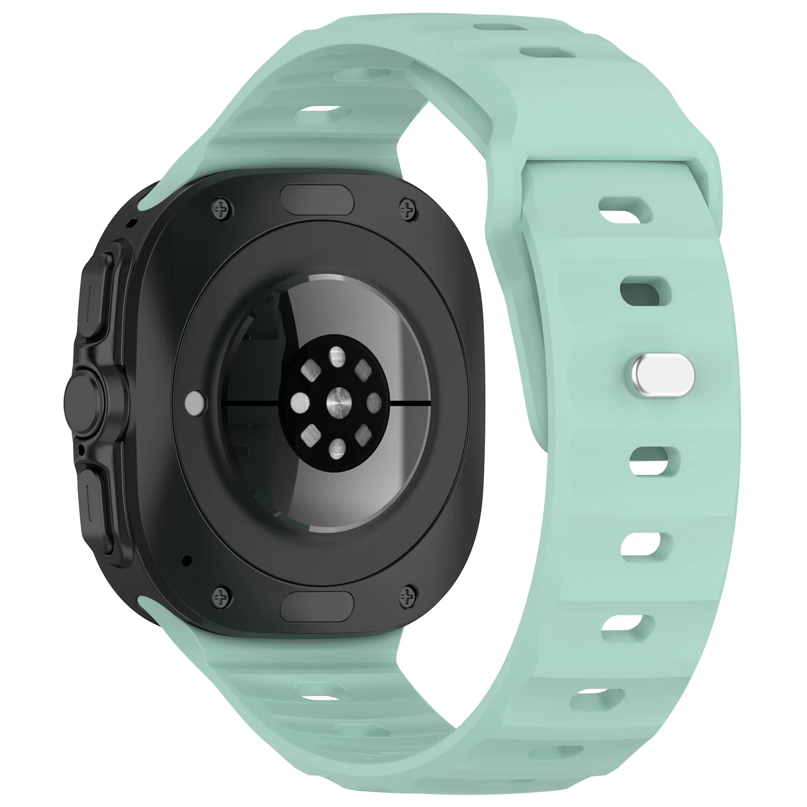 Armband für Galaxy Watch Ultra 2 / 1, Bizon Strap Watch Silicone G, Minze - Image 4