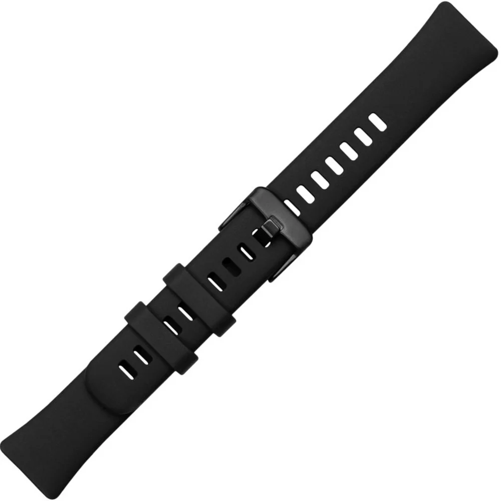 Armband für Huawei Band 10 / 9 / 8, Fixed Silicone Strap, Schwarz - Image 2