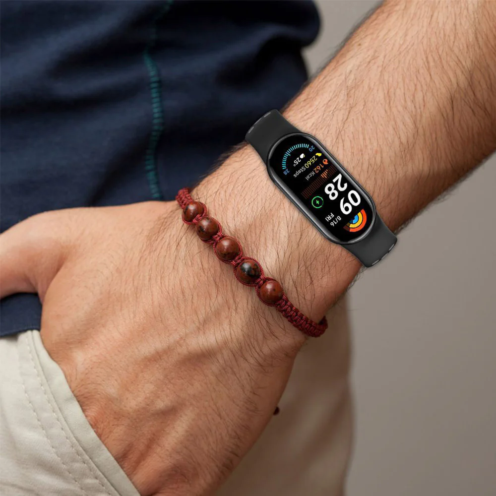 Armband für Xiaomi Smart Band 10 / 9 / 9 NFC / 8, Tech-Protect Iconband Air, Schwarz-Grau - Image 4