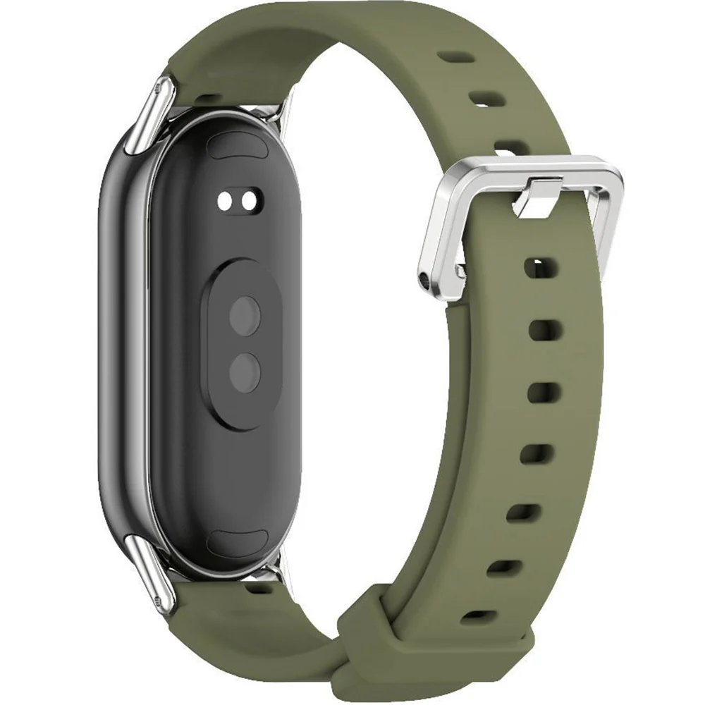 Armband für Xiaomi Smart Band 10 / 9 / 9 NFC / 8, Tech-Protect Iconband Classic, Dunkelgrün - Image 2