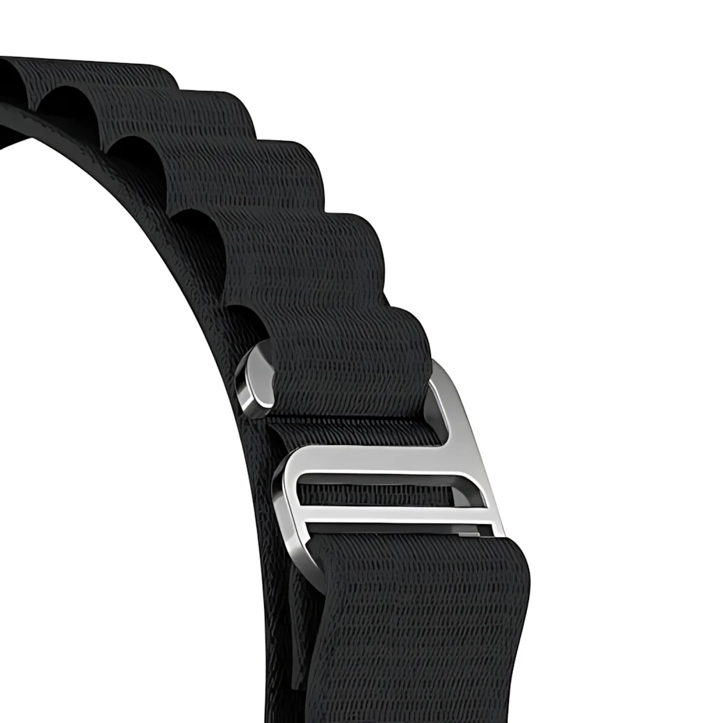 Armband für Xiaomi Smart Band 8 / 9 / 10 / NFC, Tech-Protect Nylon Pro, Schwarz - Image 3