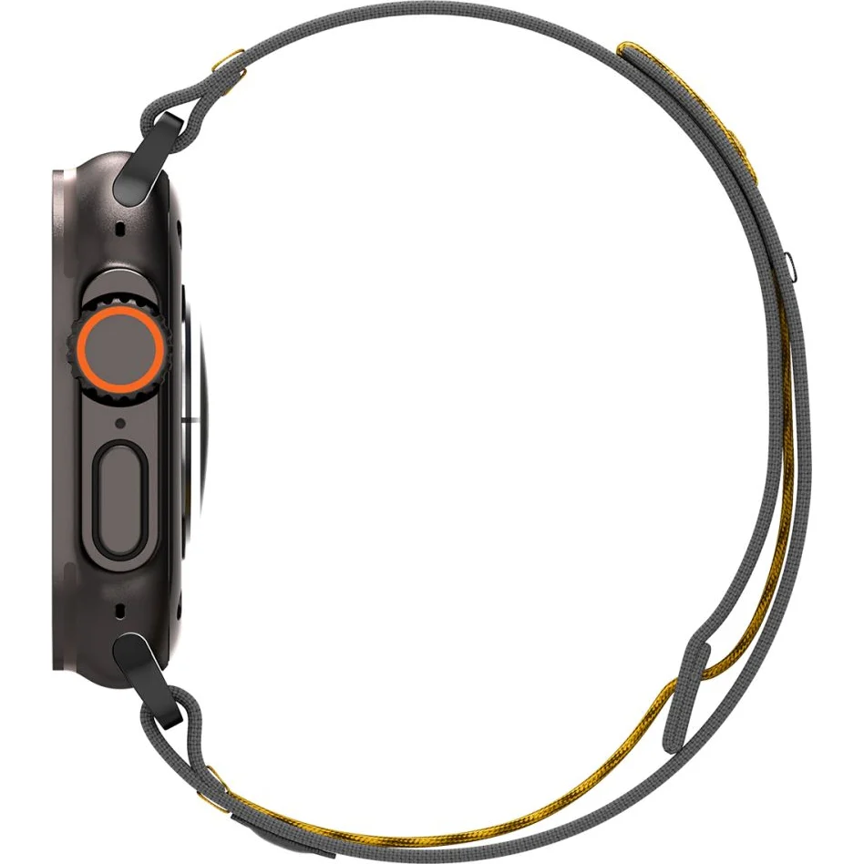 Armband für Apple Watch 49/46/45/44 mm, Spigen Athlex Air, Schwarz - Image 6