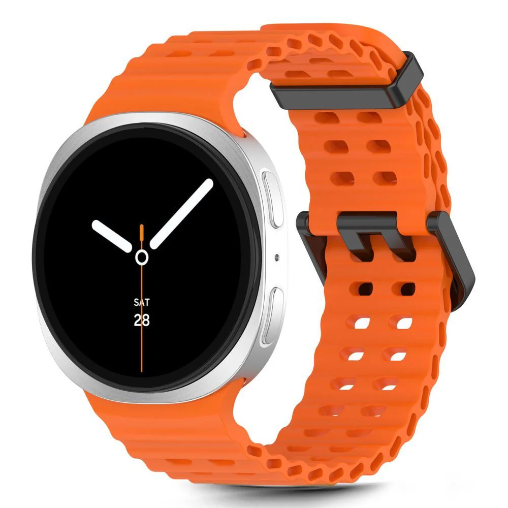 Armband für Galaxy Watch 8 40 mm / 44 mm / 8 Classic 46 mm, Tech-Protect IconBand, Orange - Image 3