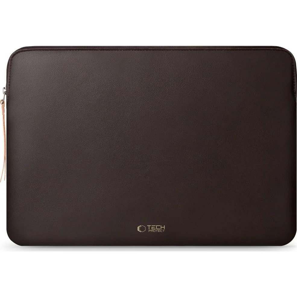 Laptoptasche für 13-14“ Laptop, Tech-Protect Fleeke,  Dunkelbraun