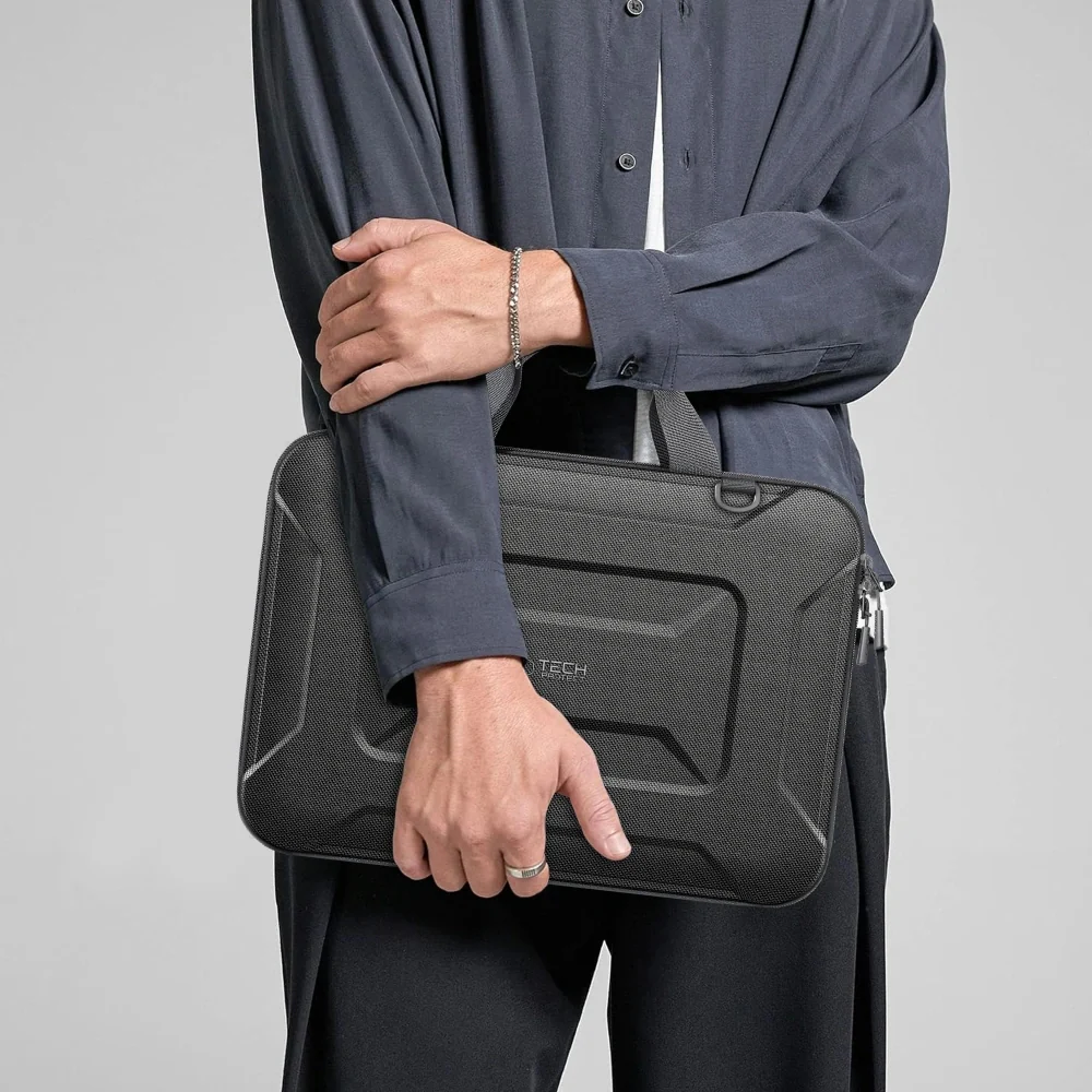 Laptoptasche für 13-14“ Laptop, Tech-Protect Ranger-x Tactical Bag, Schwarz - Image 8