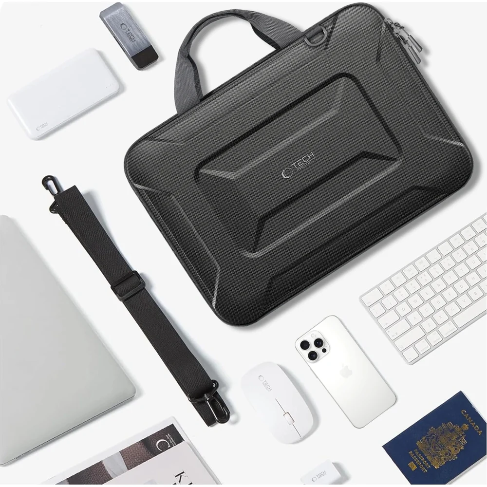 Laptoptasche für 13-14“ Laptop, Tech-Protect Ranger-x Tactical Bag, Schwarz - Image 9