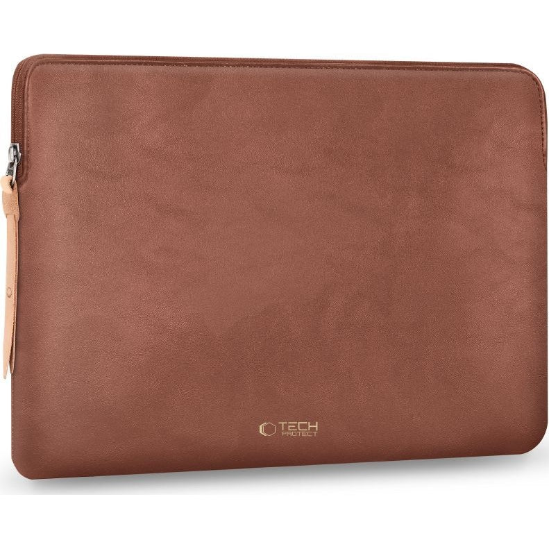 Laptoptasche für 15-16“ Laptop, Tech-Protect Fleeke, Braun - Image 2