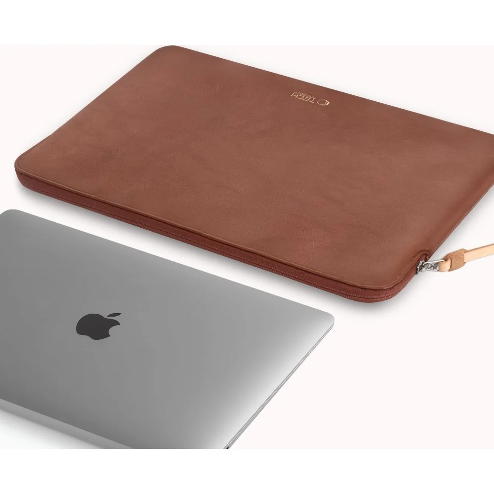 Laptoptasche für 15-16“ Laptop, Tech-Protect Fleeke, Braun - Image 4
